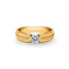 Diamond Tension Set Wedding Ring