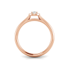 .18 Ctw Lab Diamond Halo Promise Ring