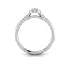 .18 Ctw Moissanite Halo Promise Ring
