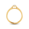 .18 Ctw Lab Diamond Halo Promise Ring