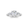 1.40 Ctw Diamond Cherish Three Stone Engagement Ring
