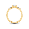 1.40 Ctw Diamond Cherish Three Stone Engagement Ring