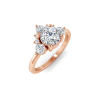 1.47 Ctw Diamond Nesting Engagement Ring