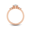 1.47 Ctw Diamond Nesting Engagement Ring