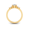1.47 Ctw CZ Nesting Engagement Ring