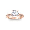 2.6 Ctw Lab Diamond Infinity Milgrain Engagement Ring