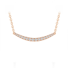 Pavé Smile Necklace