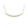 Pavé Smile Necklace