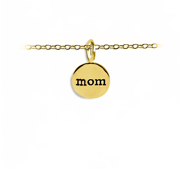 Round Mom Charm