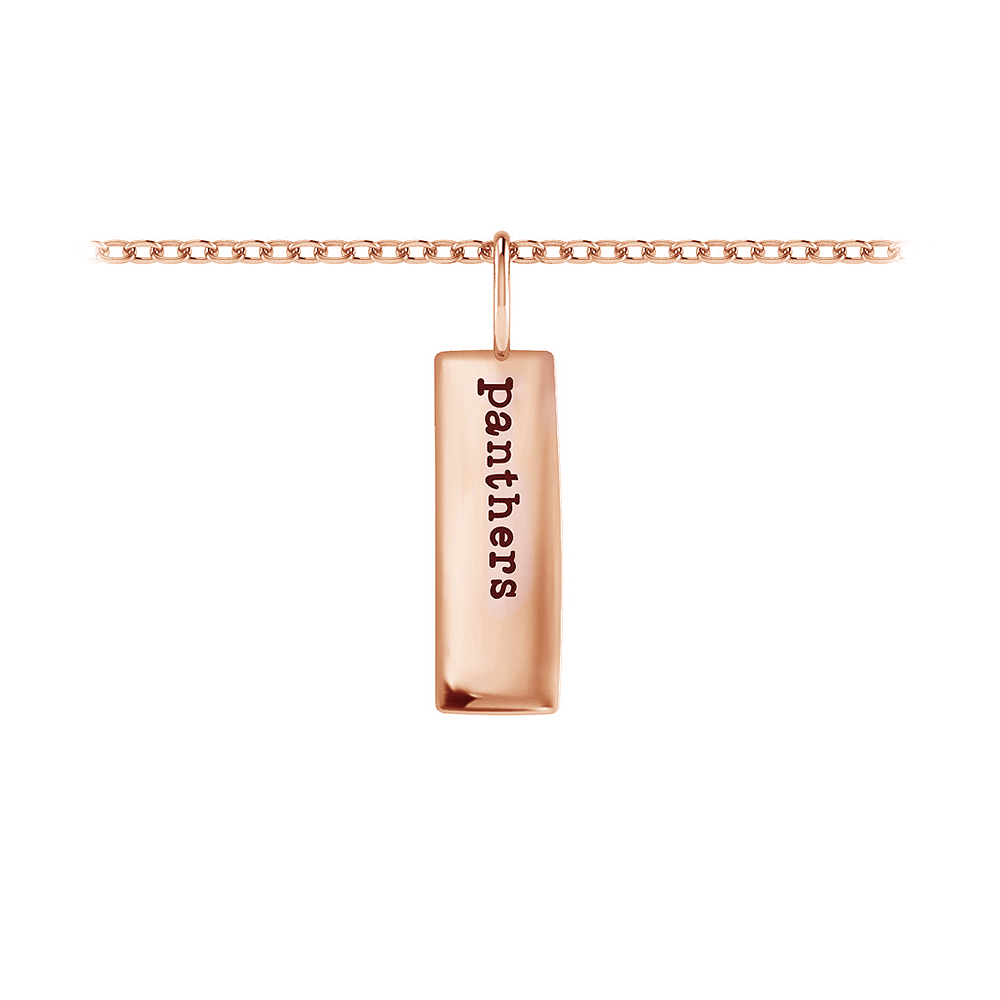 Medium Personalized Rectangle Charm
