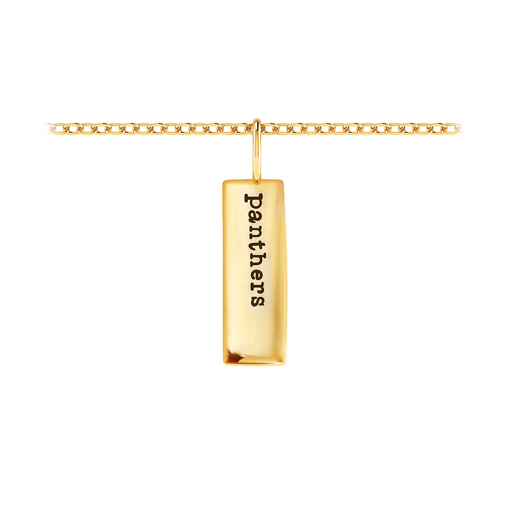 Medium Personalized Rectangle Charm