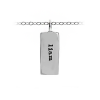 Personalized Medium Rectangle Charm