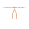 Wishbone Charm