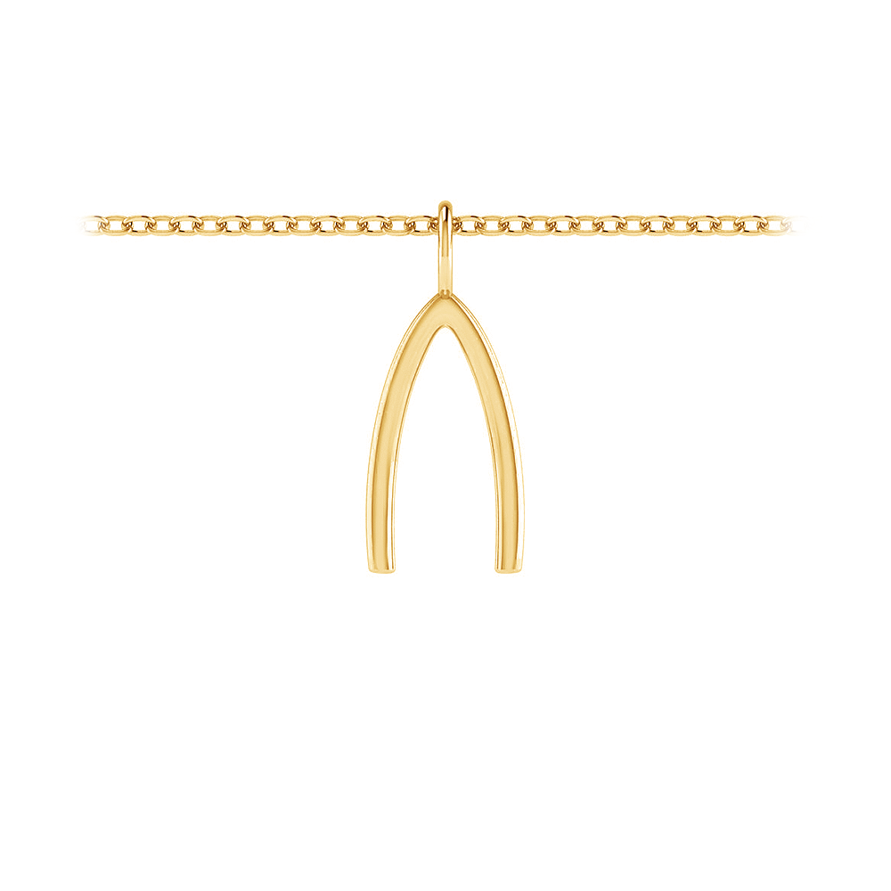 Wishbone Charm