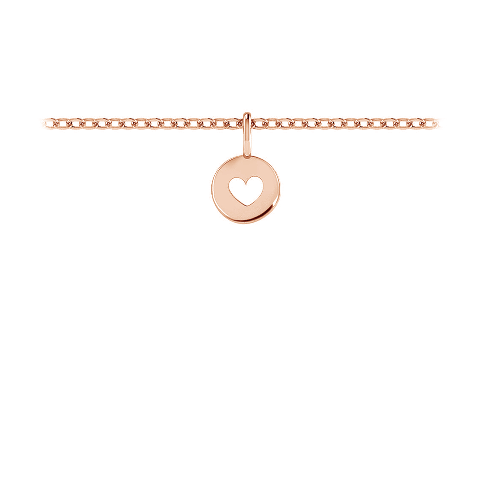 Mini Cutout Heart Charm