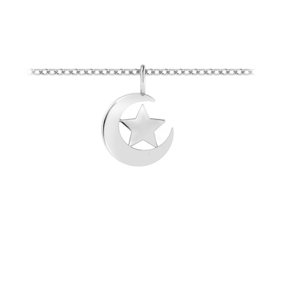 Crescent Star Charm