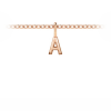 Mini Block Letter Charm A