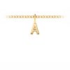Mini Block Letter Charm A