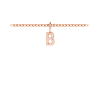 Mini Block Letter Charm B