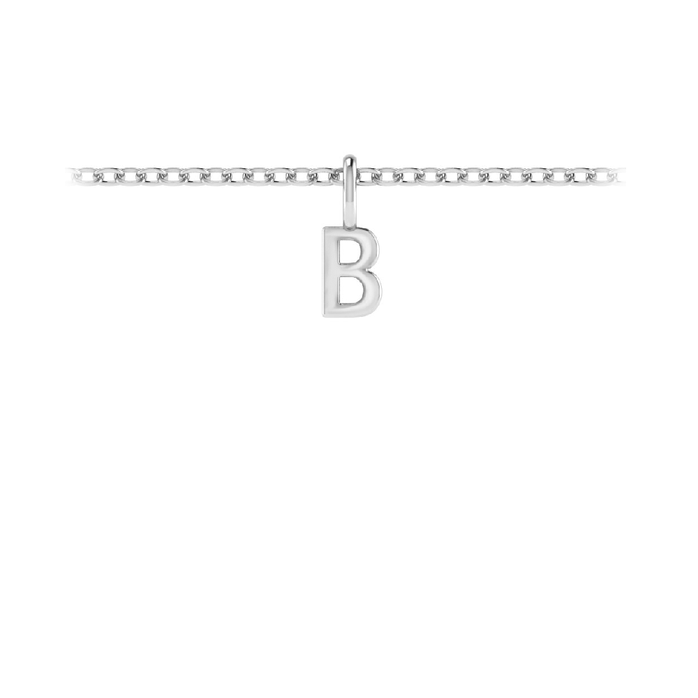 Mini Block Letter Charm B