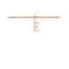 Mini Block Letter Charm E