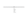 Mini Block Letter Charm E