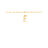 Mini Block Letter Charm E