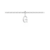 Mini Block Letter Charm G