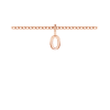 Mini Block Letter Charm O