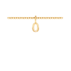 Mini Block Letter Charm O