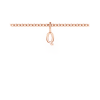 Mini Block Letter Charm Q