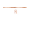 Mini Block Letter Charm R