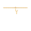 Mini Block Letter Charm Y