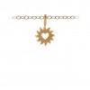 Sunshine Heart Charm