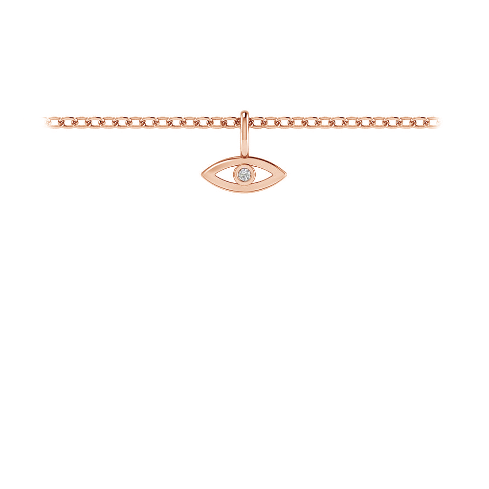 Evil Eye Birthstone Charm
