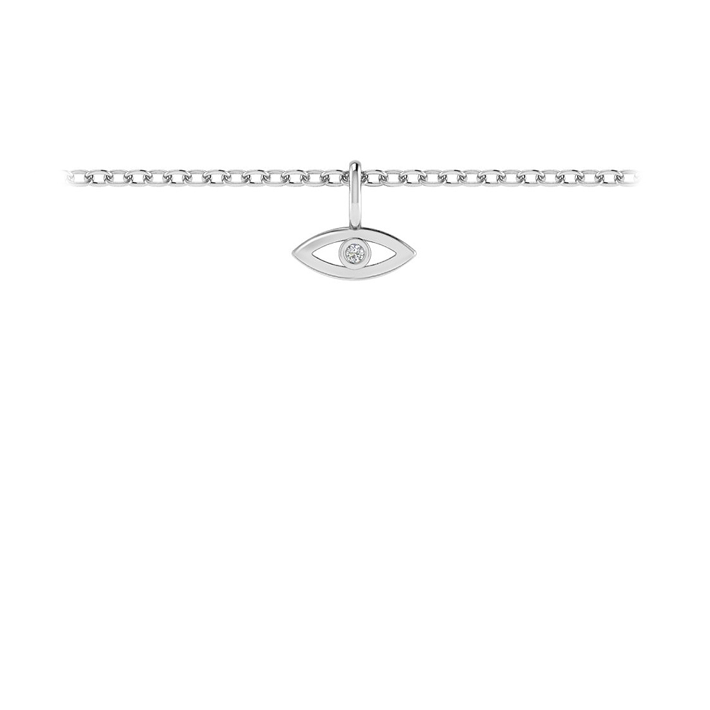Evil Eye Birthstone Charm