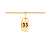 Personalized Dog Tag Charm