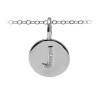Pavé Initial Charm J