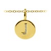 Pavé Initial Charm J