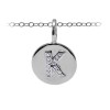 Diamond Pavé Initial Charm K