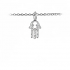Pavé Hamsa Charm