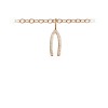 Pavé Wishbone Charm