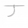 Pavé Crescent Moon Charm