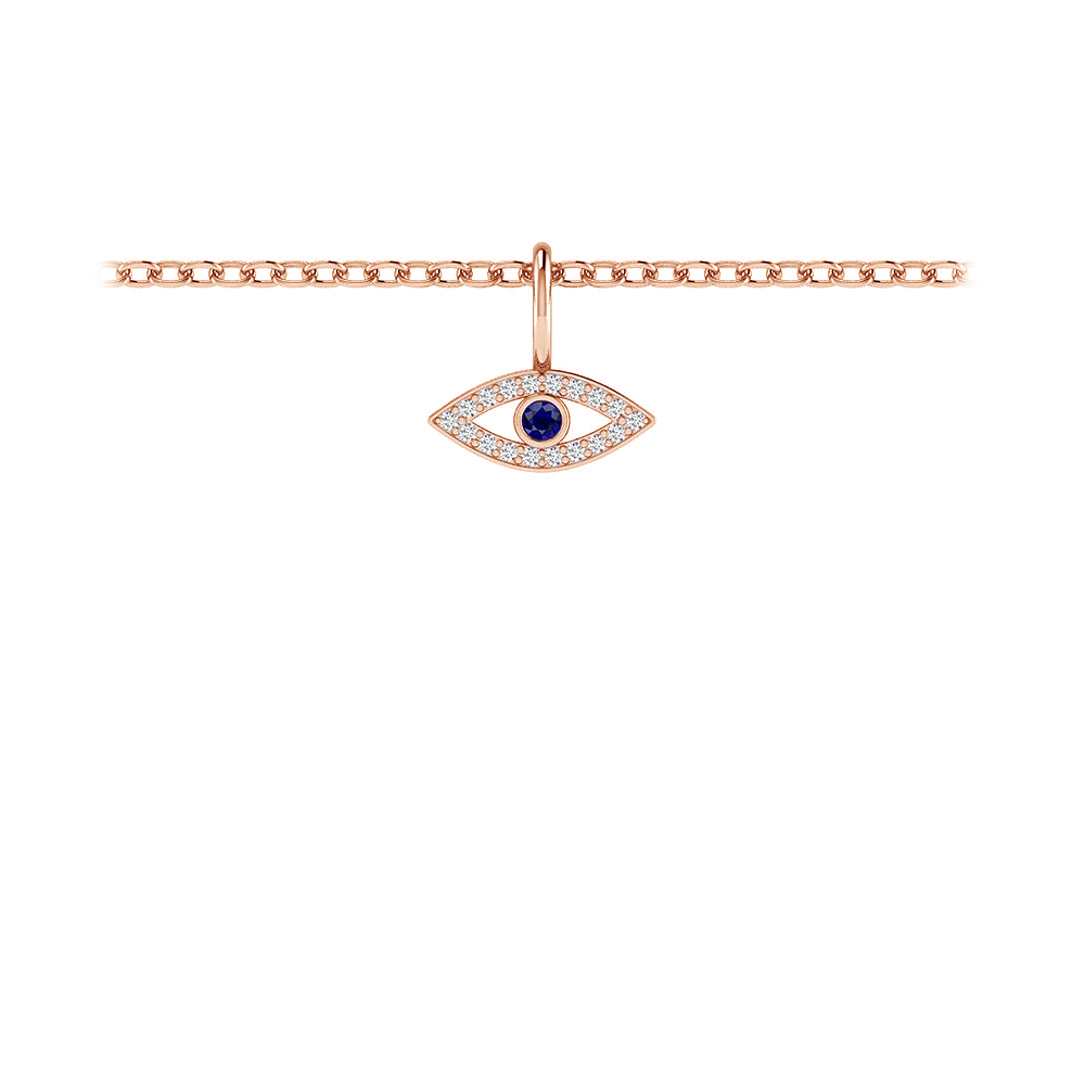 Pavé Evil Eye Charm