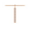 Pavé Vertical Bar Charm