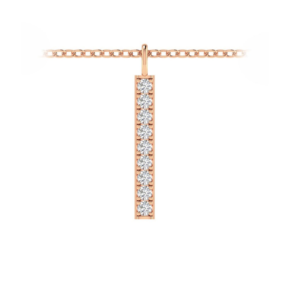 Pavé Vertical Bar Charm