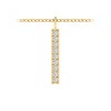Diamond Pavé Vertical Bar Charm