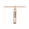 Four Sided Name Bar Charm