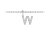 Diamond Pavé Letter Charm W
