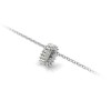 Prong Set Baguette Moissanite Birthstone Bead Charm